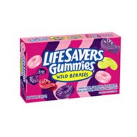 Lifesavers Gummies With Wild Berry Flavor Theater Box By Wrigleys – 3.5 Oz / Box, 12 Ea logo