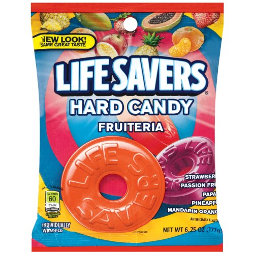 Lifesavers Hard Candy, Fruiteria, 6.25 Ounce (Pack of 12) logo