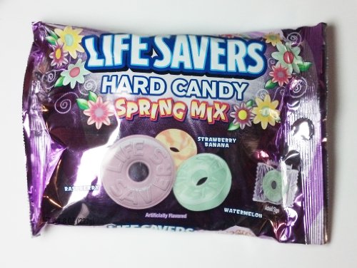 Lifesavers Hard Candy Spring Mix (watermelon, Raspberry, Strawberry-banana), 10oz Package (Pack of 2) logo