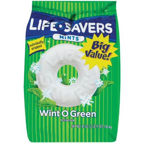 Lifesavers Hard Candy, Wintogreen, 41 Ounce logo