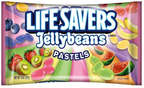 Lifesavers Jellybean Pastels, 14 Ounce (Pack of 18) logo