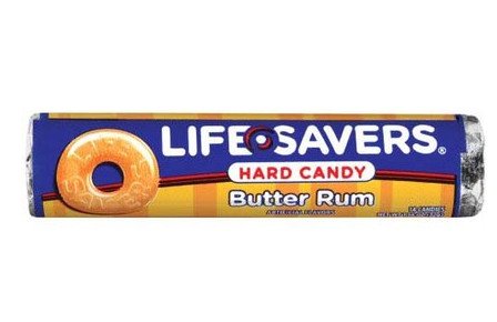 Lifesavers Rolls Butter Rum 20 Roll Box logo