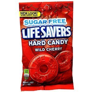 Lifesavers Sugar Free Wild Cherry Hard Candies 2.75 logo