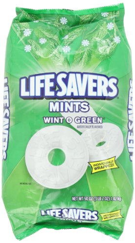 Lifesavers Wint-o-green Bag, 50 Oz Size logo