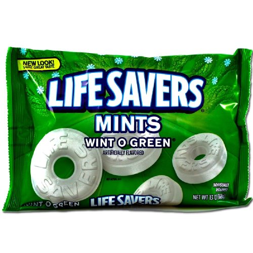 Lifesavers Wint O Green Mints – 13 Oz. Bag logo