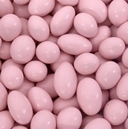 Light Pink Chocolate Jordan Almonds 1lb Bag logo