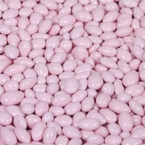 Light Pink Sunbursts Chocolate Covered Sunflower Seeds, 1lb logo