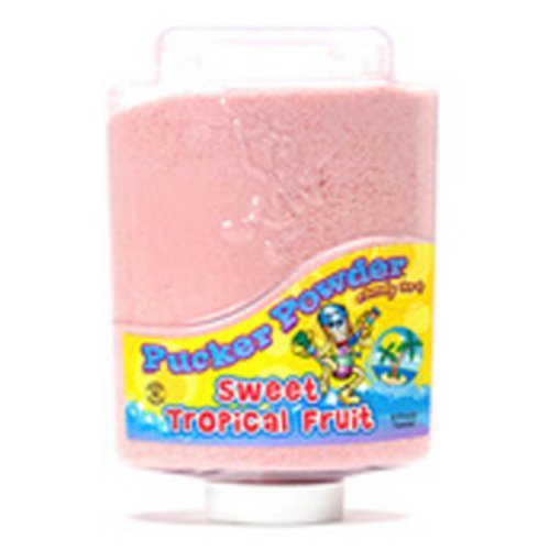 Light Pink Tropical Pucker Powder Candy Two 9 Ounce Bottles logo