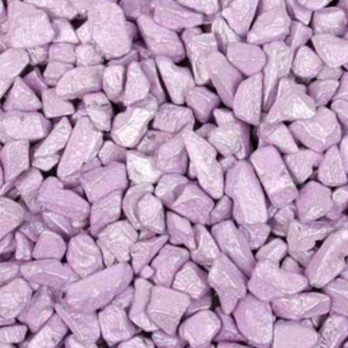 Light Purple Lavender Chocolate Rocks Candy Nuggets 1lb Bag logo