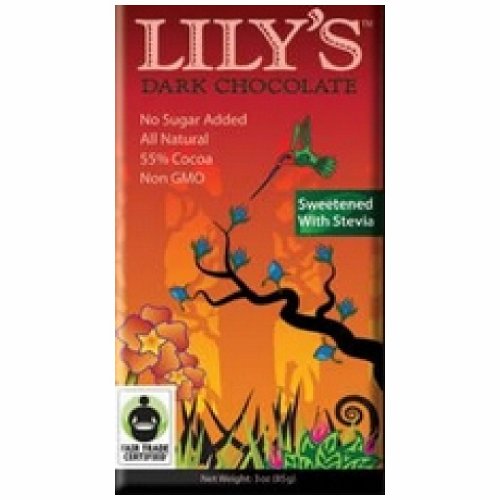 Lily`s Almond Dark Chocolate (12×3 Oz) logo