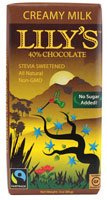 Lily’s Creamy Milk Chocolate Bar — 3 Oz logo