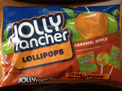 Limited Edition Jolly Rancher Caramel Apple Lollipops! logo