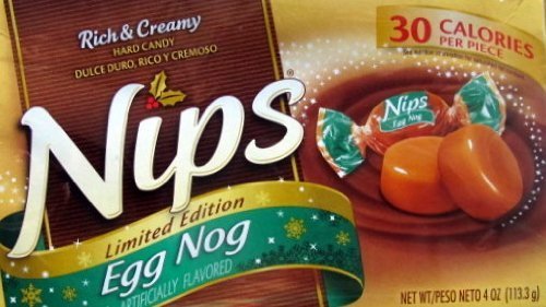 Limited Edition Nips Eggnog 4 Oz (Pack of Three) logo