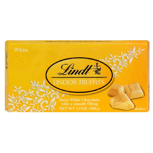 Lindor Truffles White Chocolate Bar logo