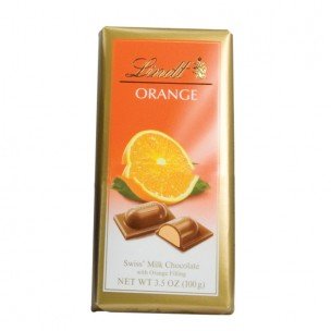 Lindt, Choc Bar Spcl Orange, 3.5 Oz (Pack of 12) logo