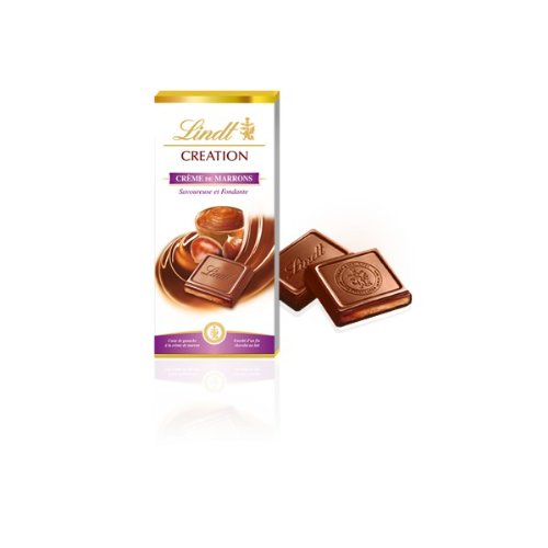 Lindt Chocolate Creme De Marrons (chestnut Spread) 150 Grams logo