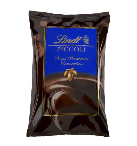 Lindt Chocolate Piccoli Chocolate, Bittersweet Couverture, 5.512 Pound logo