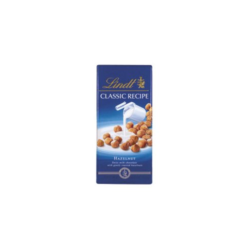 Lindt Classic Recipe Milk Chocolate With Hazelnuts Usa logo
