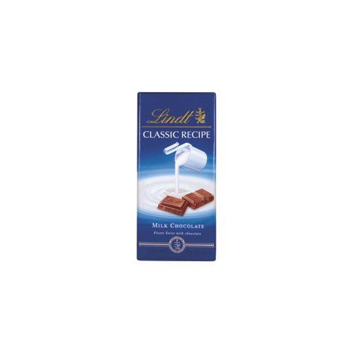 Lindt Classic Recipe Swiss Milk Chocolate Usa logo