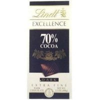 Lindt Excellence 70% Cocoa Smooth Dark Chocolate • The Candy Database