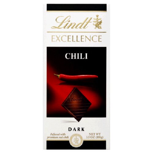 Lindt Excellence Chilli Dark (infused With Red Chilli) 3.5oz logo