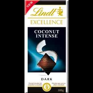 Lindt Excellence Coconut Dark Chocolate Bar(Pack of 2) logo