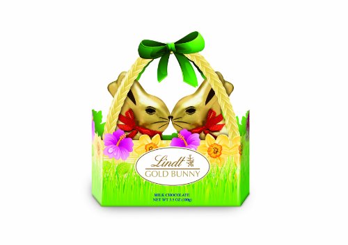 Lindt Gold Bunny Basket, 3.5-ounce logo