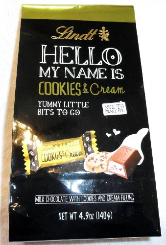 Lindt Hello Cookies & Cream Bag logo