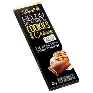 Lindt Hello Cookies & Cream Bar logo