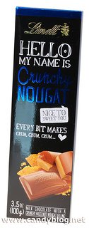 Lindt Hello Nougat Crunch Bar logo