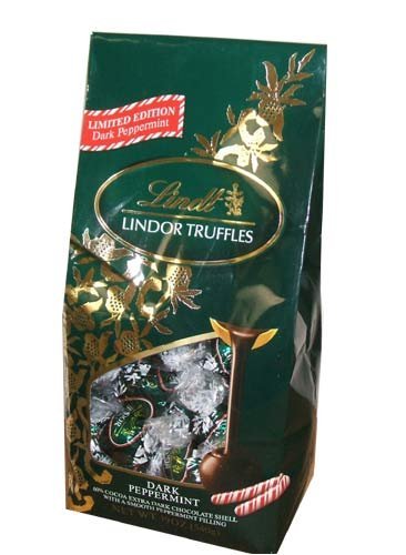 Lindt Lindor Dark Peppermint, 19 Ounce logo