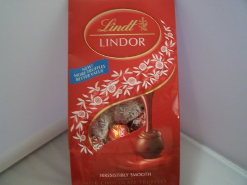 Lindt Lindor Irresistibly Smooth Milk Chocolate Truffles 6oz logo