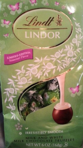 Lindt Lindor Limited Edition Irresistibly Smooth Milk and White Milk Chocolate Truffles logo