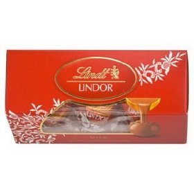 Lindt Lindor Milk Chocolate 37g. logo