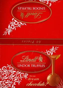 Lindt Lindor Milk Chocolate Truffles logo