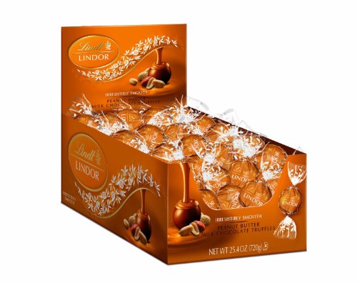 Lindt Lindor Truffles – Peanut Butter(milk Chocolate Shell W/smooth Peanut Butter Filling) 60 Pieces logo