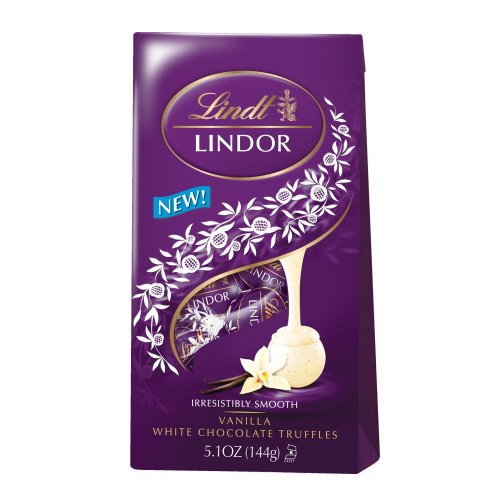 Lindt Lindor Truffles Vanilla 5.1oz (4-pack) logo