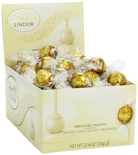 Lindt Lindor Truffles White Chocolate 60ct – Tj13 logo