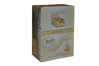 Lindt Lindor White Chocolate 60 Count logo