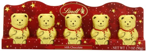 Lindt Milk Chocolate, Mini Bear, 1.7 Ounce logo