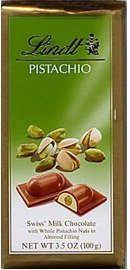 Lindt Pistachio Bar 3.5oz logo