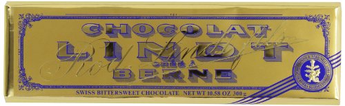 Lindt Swiss Bittersweet Bar, 10.58-ounces Packages (Pack of 4) logo