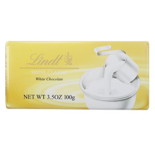 Lindt Swiss Classics Swiss White Chocolate, 3.5 ounce Packages (Pack of 12) logo