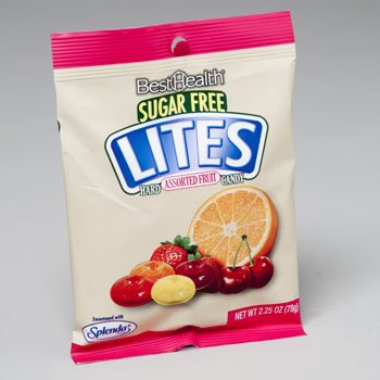 Lites Hard Assorted Fruit Candy Sugar Free 2.25 Oz Bags (pack 12) logo