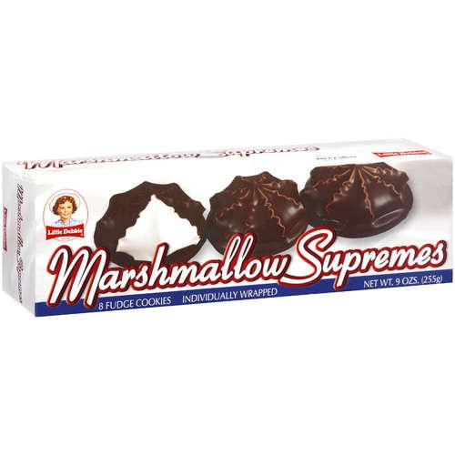 Little Debbie Marshmallow Supremes 8 Fudge Cookies 9oz (2 Pack) logo