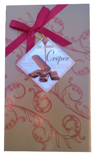 Loc Maria Crepes Enrobed With Belgian Chocolate Red Holiday Tin logo