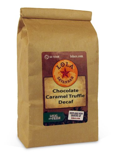 Lola Savannah Coffee – Chocolate Caramel Truffle (ground, Decaffeinated) 5lb logo