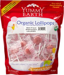 Lollipop Organic Wet Face Watermelon 12.30 Ounces logo