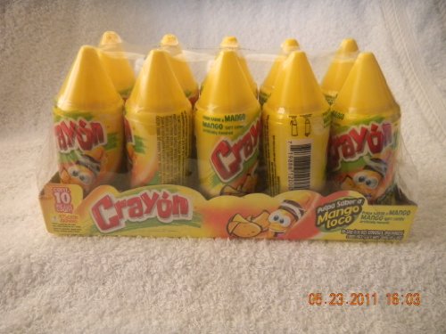 Lorena, Candy Crayon Mango Sft, 1.13 Oz (Pack of 10) logo