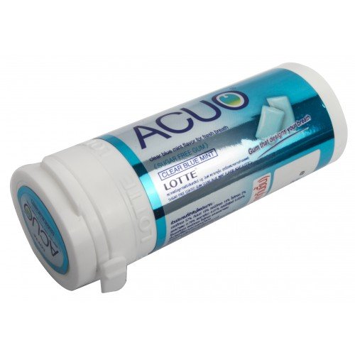 Lotte Acuo Clear Blue Mint Minibottle logo